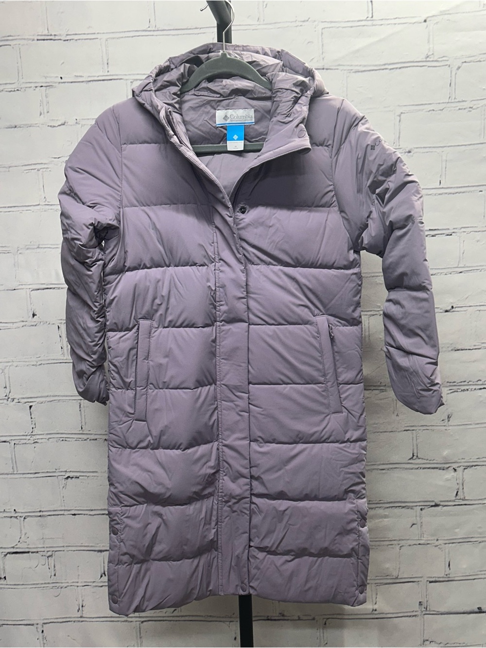 Columbia Youth Long Puffer Coat - Lavender